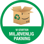 Miljøvenlig pakning logo